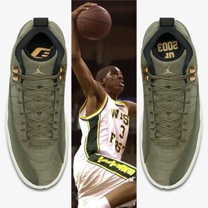 Nike Air Jordan 12 Retro CP3 Class Of 2003 Olive green Size 4.5